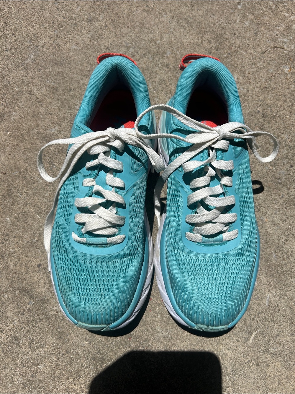 HOKA Bondi 7 light blue running shoes💙💙💙💙